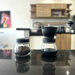 Molino de Café Doble Recipiente